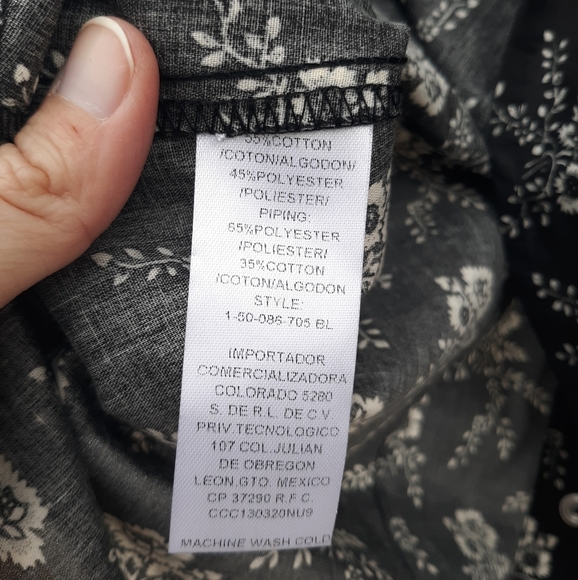 NWT Roper Karman Collection Western Shirt - Picture 8 of 9